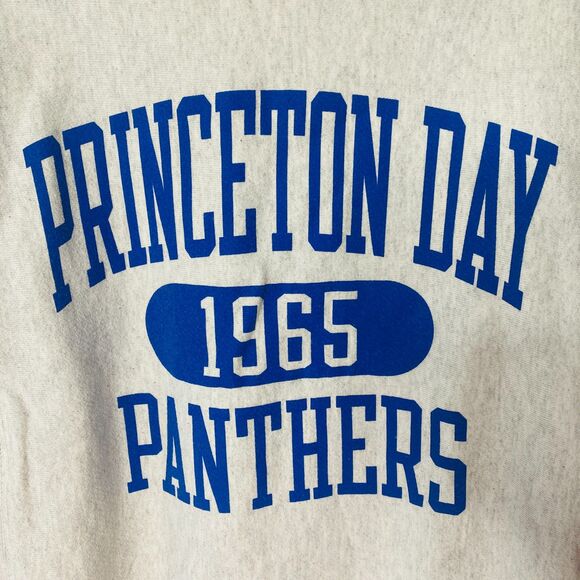 Vintage Champion Reverse Weave Princeton Day Panthers Crewneck Sweatshirt Sz S - Picture 3 of 14